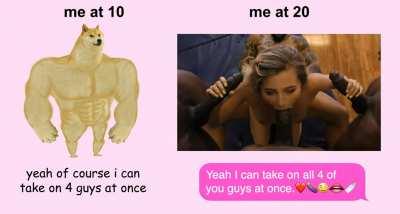 Sissies are always up to the challenge 😛 You go, girl!