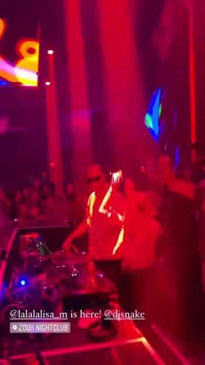 211112 zoukgrouplv IG Story Update w/ Lisa & DJ Snake