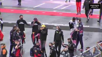 A number of drivers getting quite a shock as the jet flew by