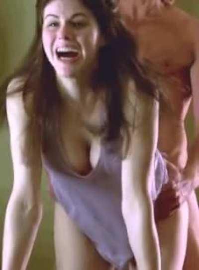Yeah honey yeahhhhh . Fuck it and cum in your aunty fast! Before your mom gets home hehe - Aunty Alexandra daddario