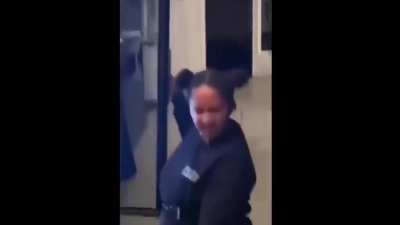 Probably happy the store is closed or something