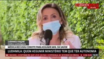 Dra. Ludhmila Hajjar fala sobre os ataques que sofreu em um dia de exposição