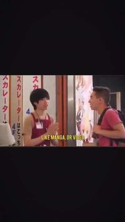 Example of being brave.