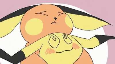 Mimikyu X Raichu (dragonweirdo) [Pokemon]