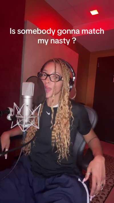 “Nasty” , in the studio | TikTok 5/22/24