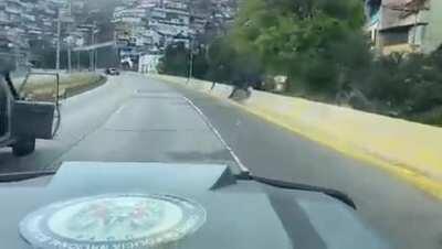 another day, another bullet rain in Caracas, Venezuela