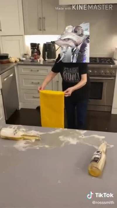 Rat King ruined the kitchen