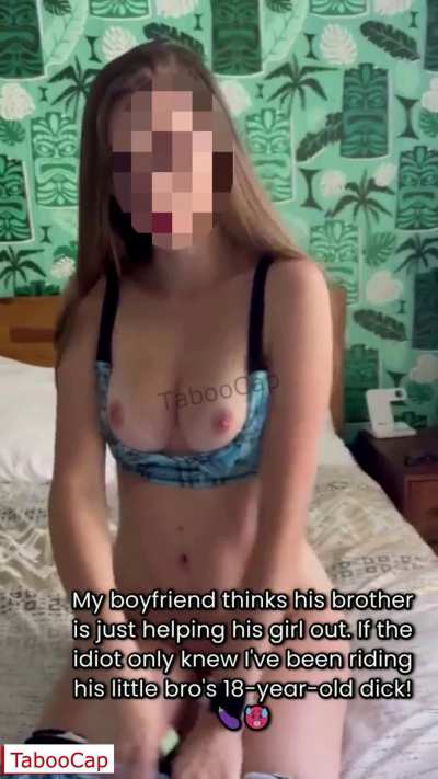 My Boyfriend’s Nerdy Brother Fucked a Baby in Me (ImageFap TabooCap)