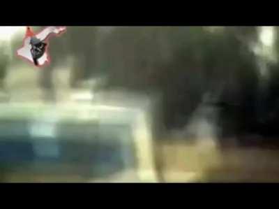 US soldier gets a headshot from the Juba sniper.