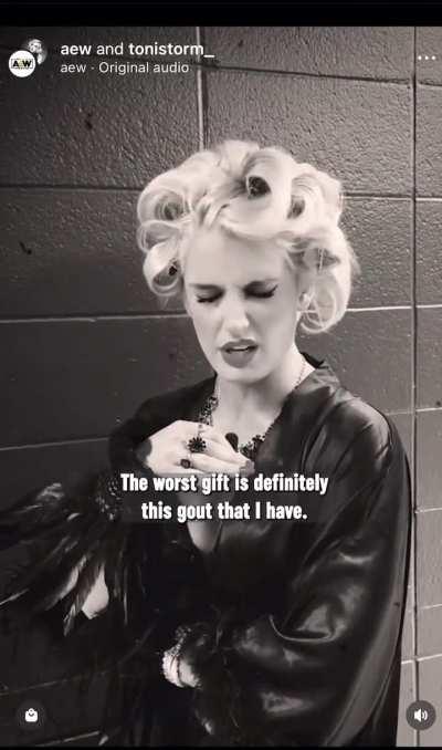 A rather interesting interview about the Holidays with Timeless Toni Storm