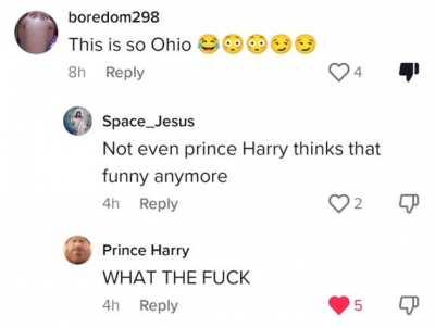 everybody gangsta till prince harry shows up 