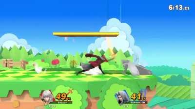 Byleth's down air taking away the will to live