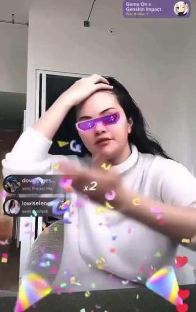 Selena talking about lupus and its medication side effects