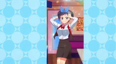 Cute anime girls dancing