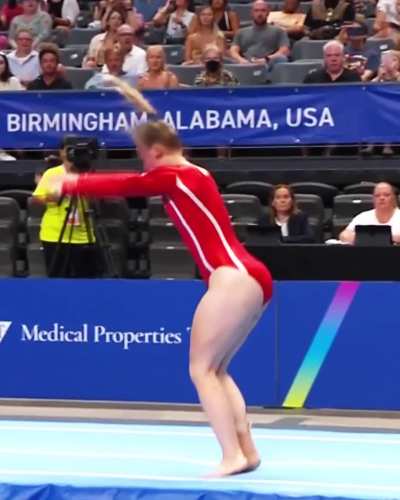 Sara Ørskov (The 2022 Birmingham World Games - Women's Tumbling Gymnastics)
