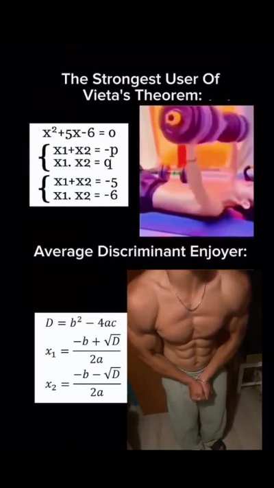 Discriminant on top