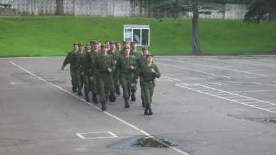 and they say the Russian army is something to be feared upon