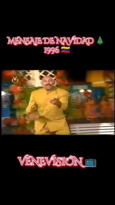 Mensaje de Navidad 1996 Venevision