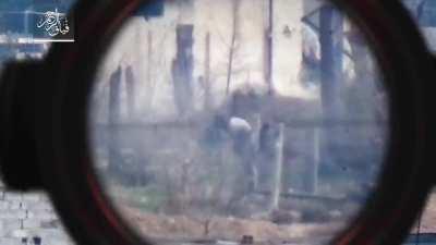 al-Rahman Corps sniper compilation showing them eliminating several regime soldiers. 18th of February, 2018