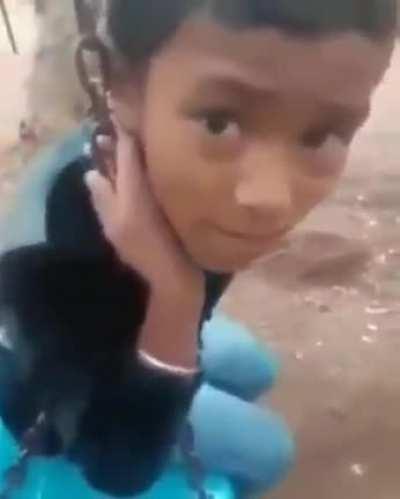 SAMAY'S SON WHILE WATCHING DOREMON: