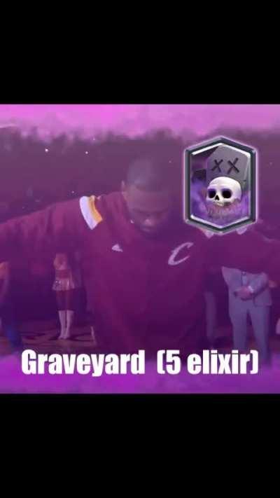 “lebron scream if you love clash royale”