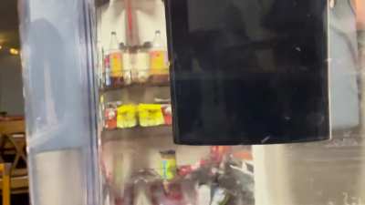 What is this water doing?