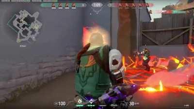 a fine display of precise gunplay