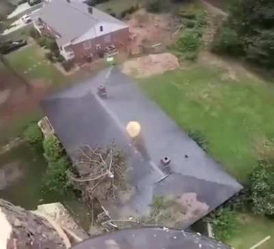 Contractor gets revenge on homeowner after a week of work and no payment.