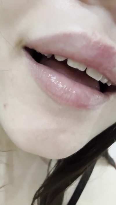 Let me suck on your finger first then on your cock