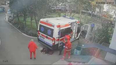 Ambulance drivers in Serbia