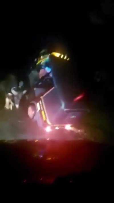 Not maintaining a proper distance with Indian bison