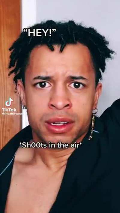 An alpha badass puts puny wimps back in their place 😈