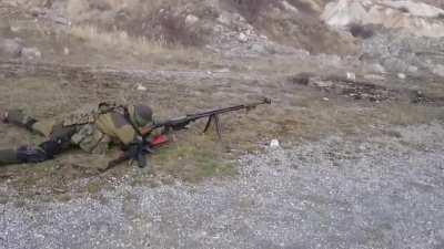 Tactical PTRS anti-tank rifle drill