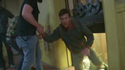 Glen Powell put in the reps. Took the hits. Put his body on the line for The #RunningManMovie – In cinemas November 13.