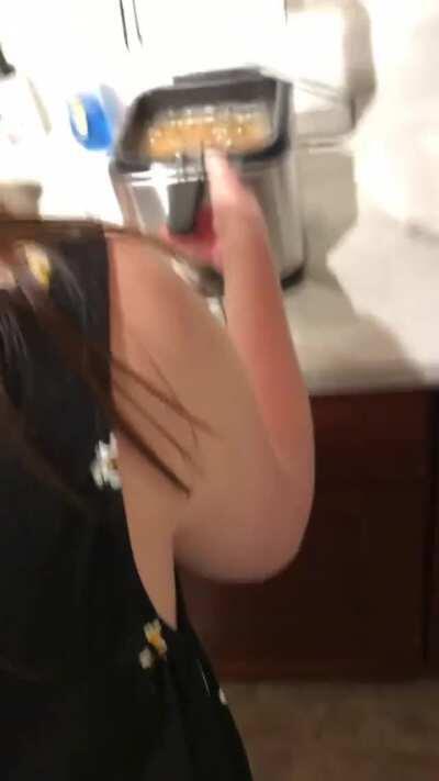 A free use compilation of me having sex with my wife while she does various activities around the house