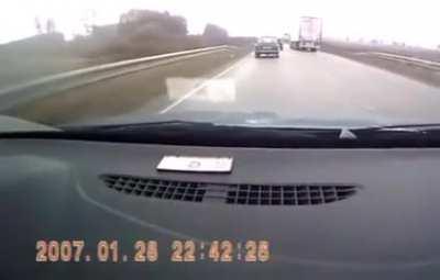 Hit by an 18 wheeler