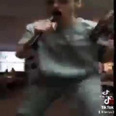 upstairs neighbor gets unfairly evicted