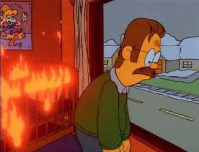 Dear Lord, may your loving hand guide Homer to the mattress, square and true