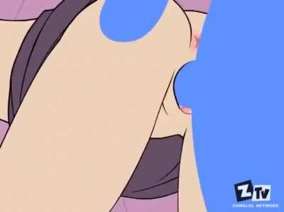 Frances Foster Bloo'd And Sprayed With Cum