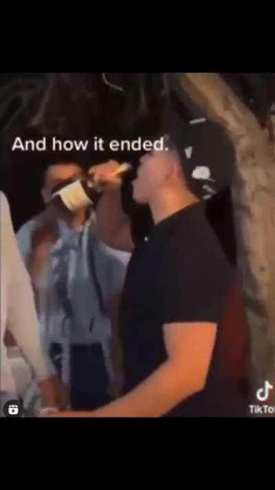 Friends don't let friends drink Hennessey