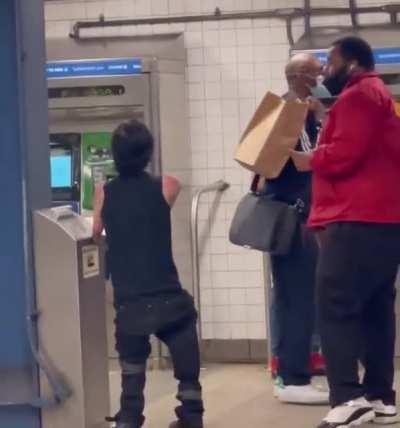 He cant join fistfight.