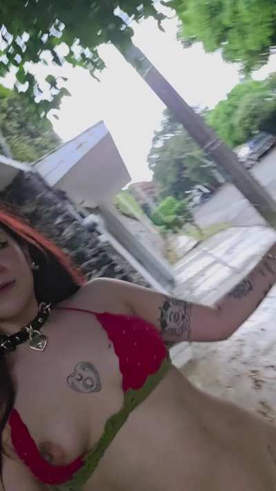 Walk with me, pants are optional