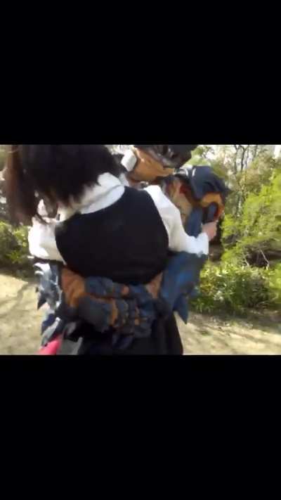 Schoool girl gets in trouble before she can transform