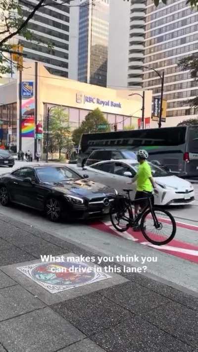 The Cyclist-Motorist War Continues...