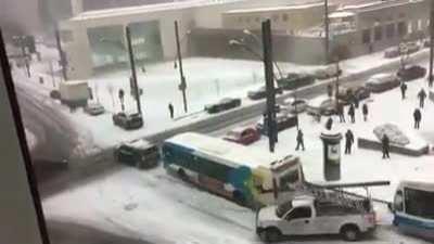 WCGW driving down busy icy streets?