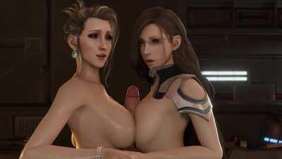 Scarlet & Jihl - Breast Villains (sandwichmoth) [Final Fantasy]