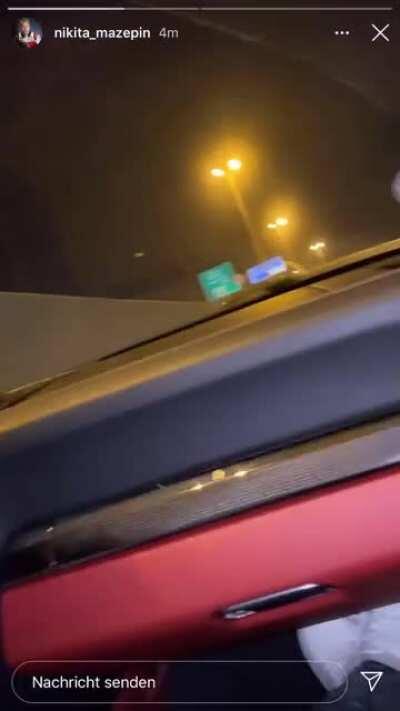 Mazepins deleted Instagram story