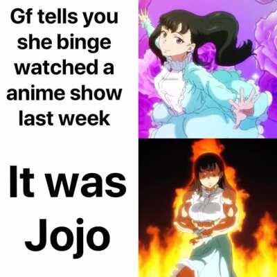 Ah yes flame stando powa