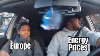 What are high energy prices doing to Europe? 😄