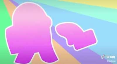 JJBA OP. But it's portrayed as among us characters.